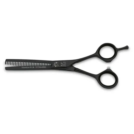 TIJERA DE ESCULPIR TITANIUM 28 5'5"  3 CLAVELES