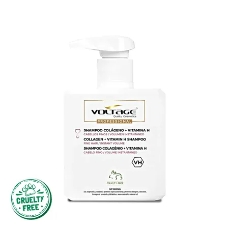 CHAMPU COLAGENO + VITAMINA H 500 ML - VOLTAGE COSMETICS