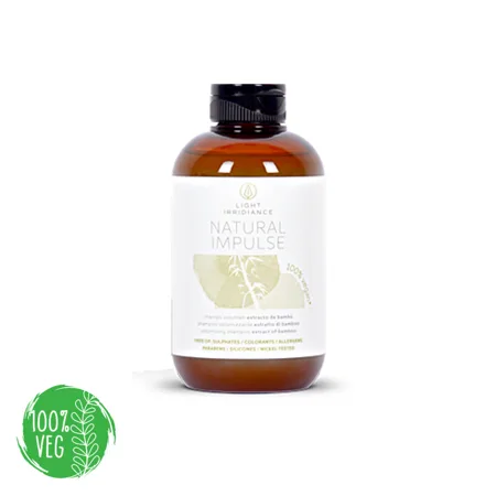 CHAMPU VOLUMEN VEGANO 250ML NATURAL IMPULSE - LIGHT IRRIDIANCE