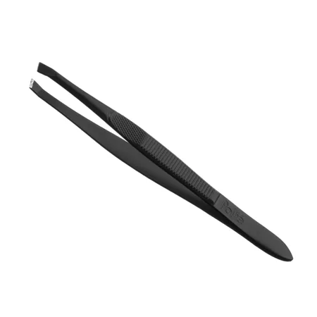 PINZA DEPILAR 9CM NEGRA - EUROSTIL
