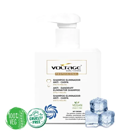 CHAMPU PEELING ANTICASPA 500ML. - VOLTAGE COSMETICS
