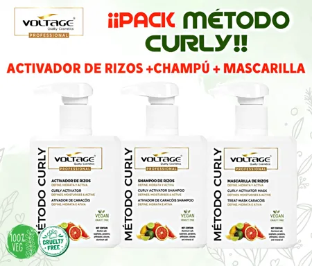 PACK METODO CURLY -  VOLTAGE COSMETICS