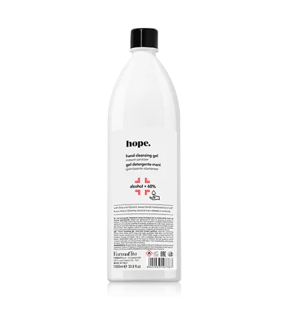 GEL DESINFECTANTE 1000 ml. HOPE CON DOSIFICADOR