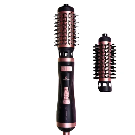 CEPILLO SECADOR ROTATORIO 2 EN 1 BLOW OUT 360  - PERFECT BEAUTY