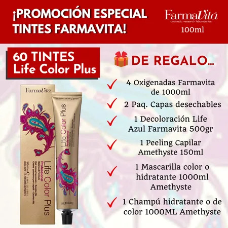 PROMOCIÓN FARMAVITA 60 TINTES - NUEVOS COLORES