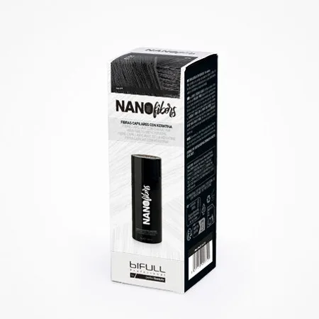 FIBRA CAPILAR CON KERATINA NEGRO 25GR. - BIFULL