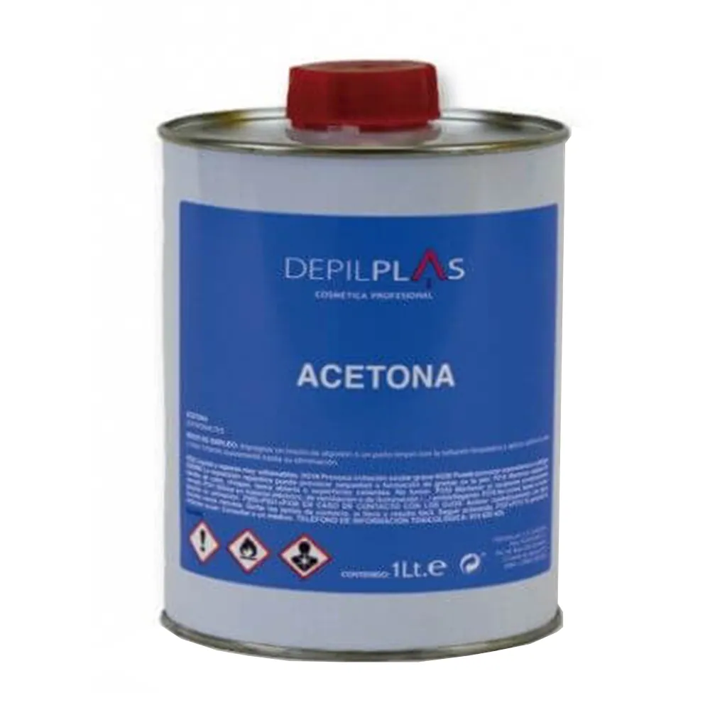ACETONA 100% 1L - PLASTICAPS