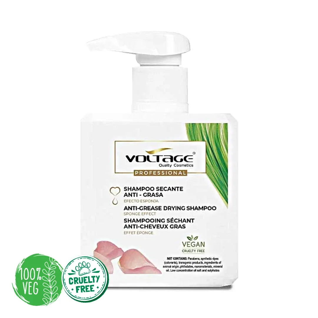 CHAMPU SECANTE ANTIGRASA 500ML - VOLTAGE COSMETICS