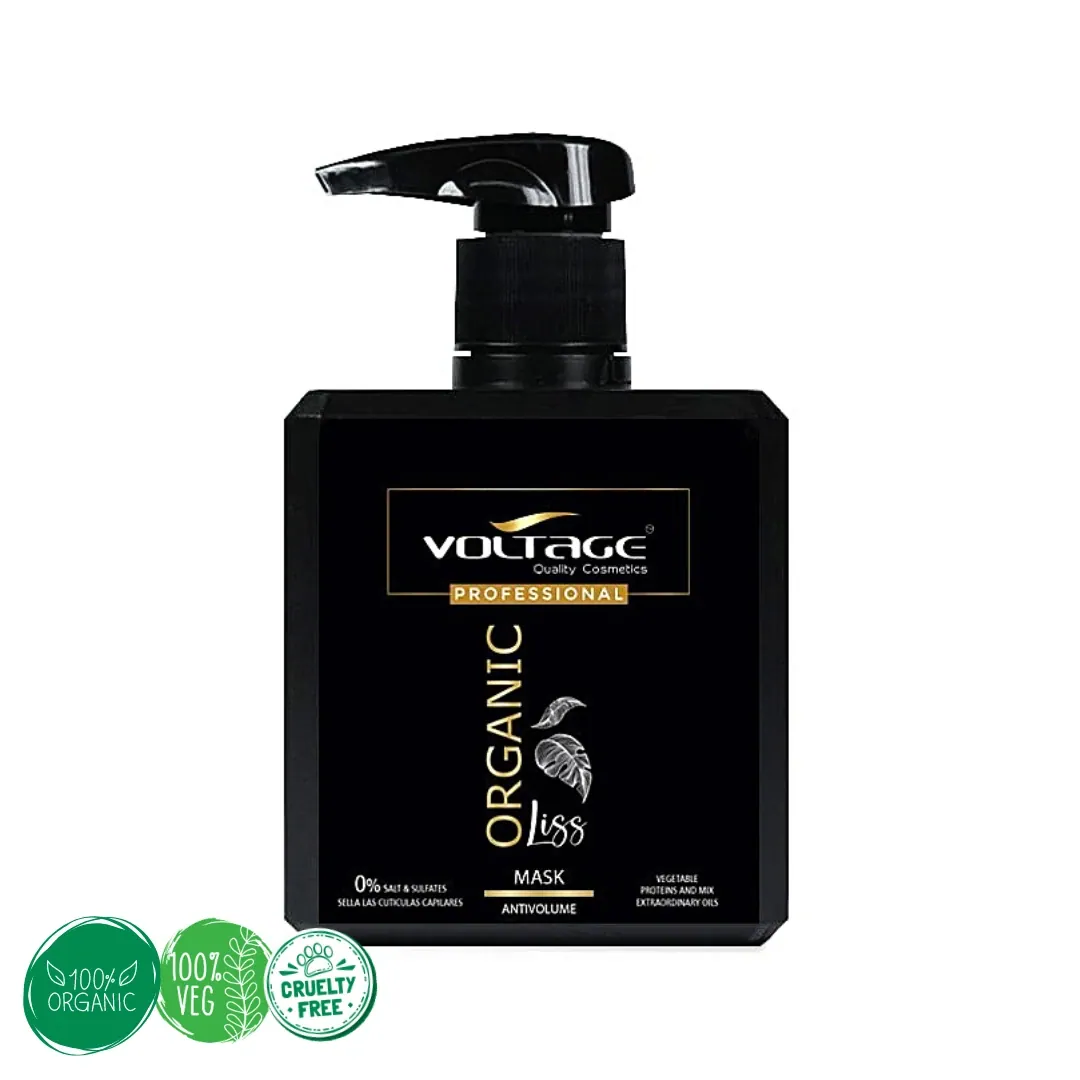 MASCARILLA ORGANIC LISS 500ML. - VOLTAGE COSMETICS