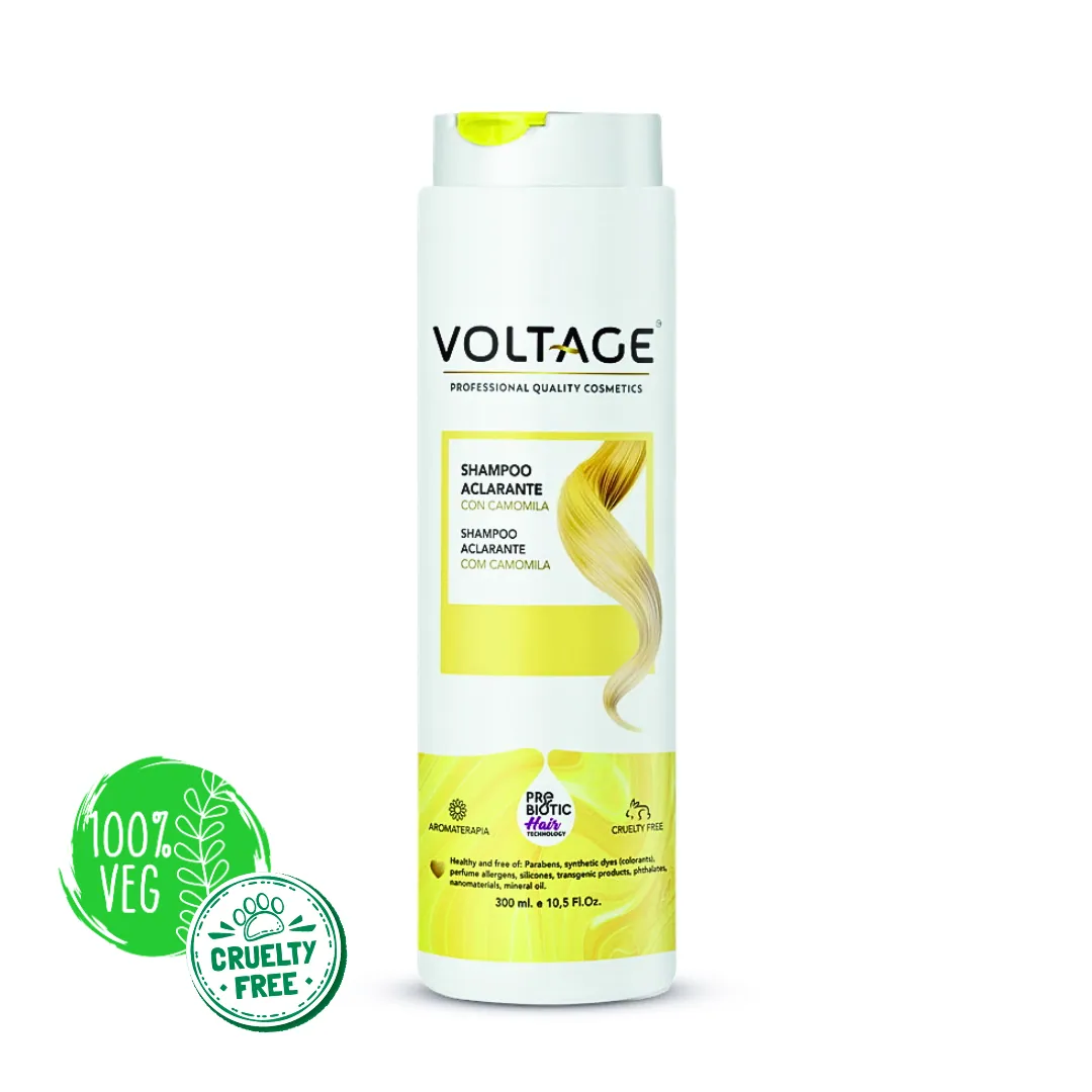 CHAMPÚ CAMOMILA ACLARANTE 300ML - VOLTAGE COSMETICS