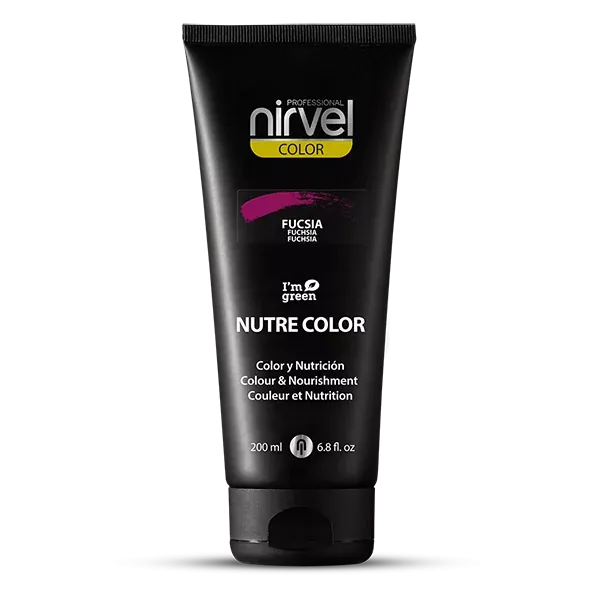 MASCARILLA FUCSIA COLOR Y NUTRICIÓN 200ML - NIRVEL