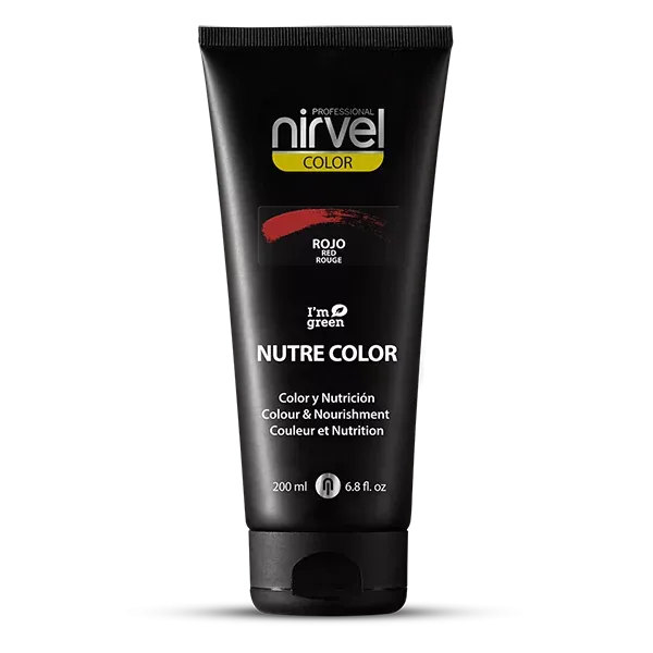 MASCARILLA ROJA COLOR Y NUTRICIÓN 200ML - NIRVEL