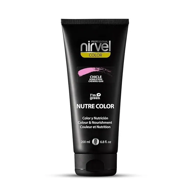MASCARILLA COLOR CHICLE Y NUTRICIÓN 200ML - NIRVEL