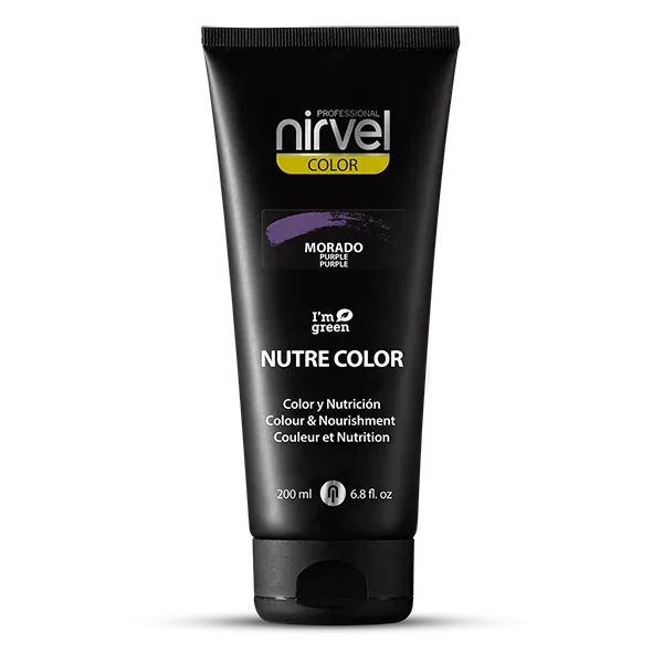 MASCARILLA COLOR MORADO Y NUTRICIÓN 200ML - NIRVEL