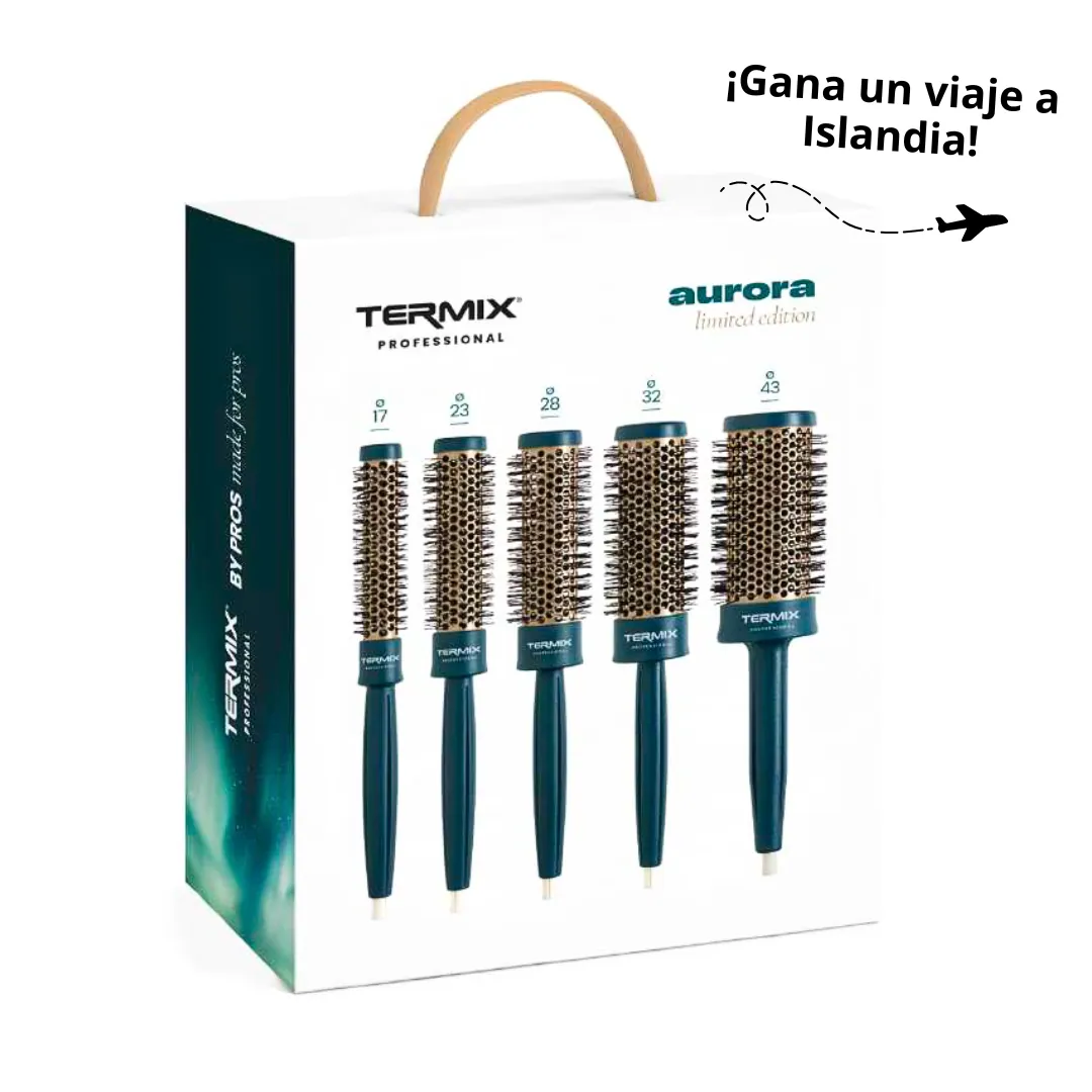 PACK AURORA 5 CEPILLOS - (¡SORTEO VIAJE A ISLANDIA PARA 2 PERSONAS!)