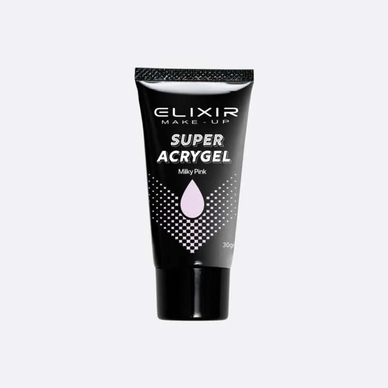SUPER ACRYGEL MILKY PINK 30GR - ELIXIR
