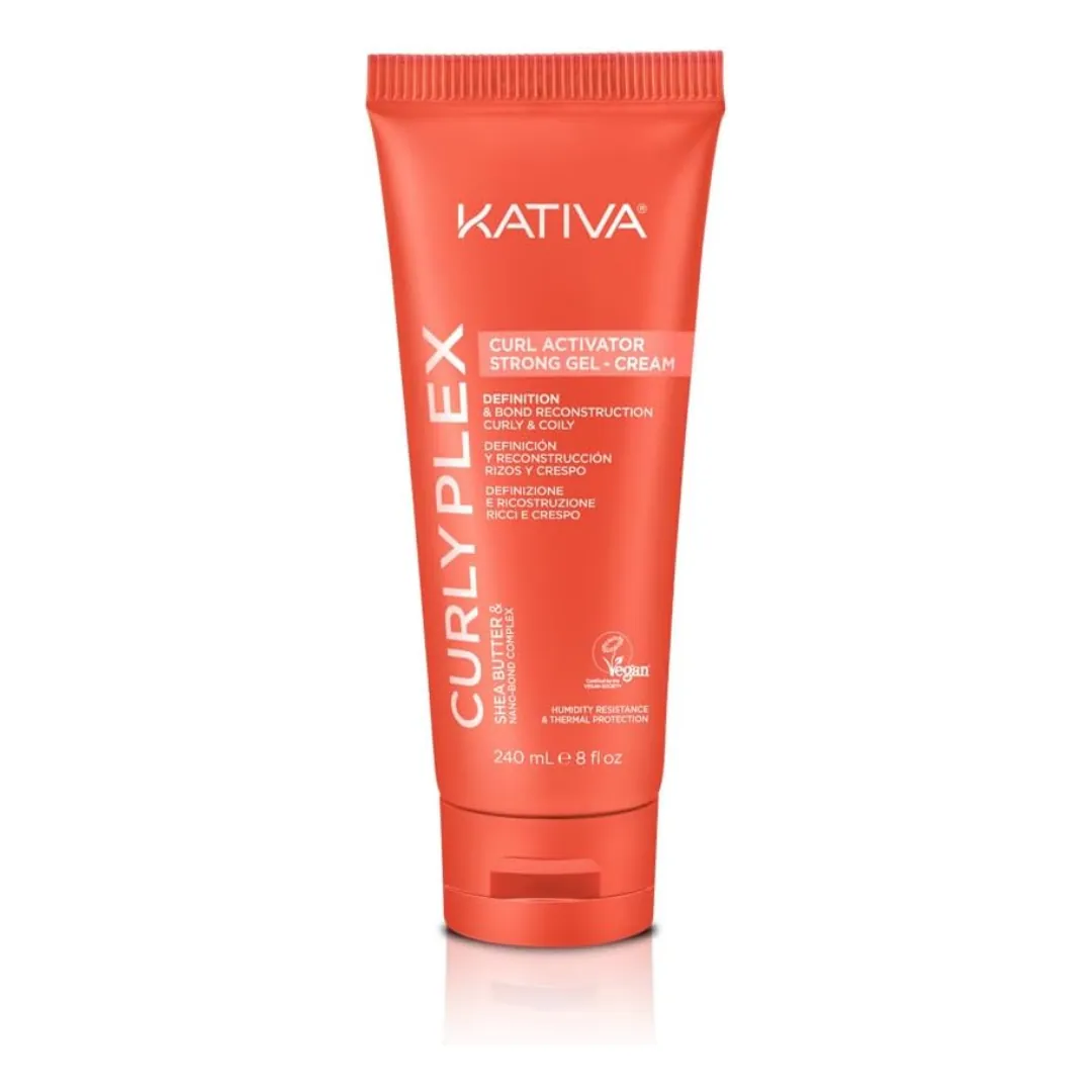 GEL ACTIVADOR DE RIZOS CURLY PLEX 240ML - KATIVA