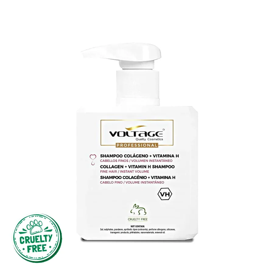 CHAMPU COLAGENO + VITAMINA H - VOLTAGE