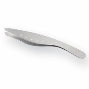 Pinza Ergonómica Punta Curvada 10cm - Bifull
