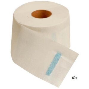 PAPEL DE CUELLO PACK 5 ROLLOS (100 UND) - PLASTICAPS