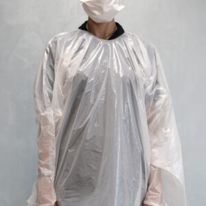 KIMOPONCHO BLANCO DESECHABLE (25 UNIDADES)