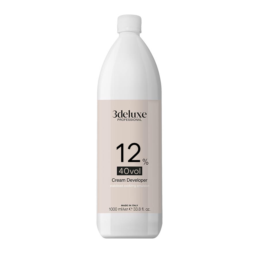 OXIGENADA 40VOL 1000ML - 3DELUXE