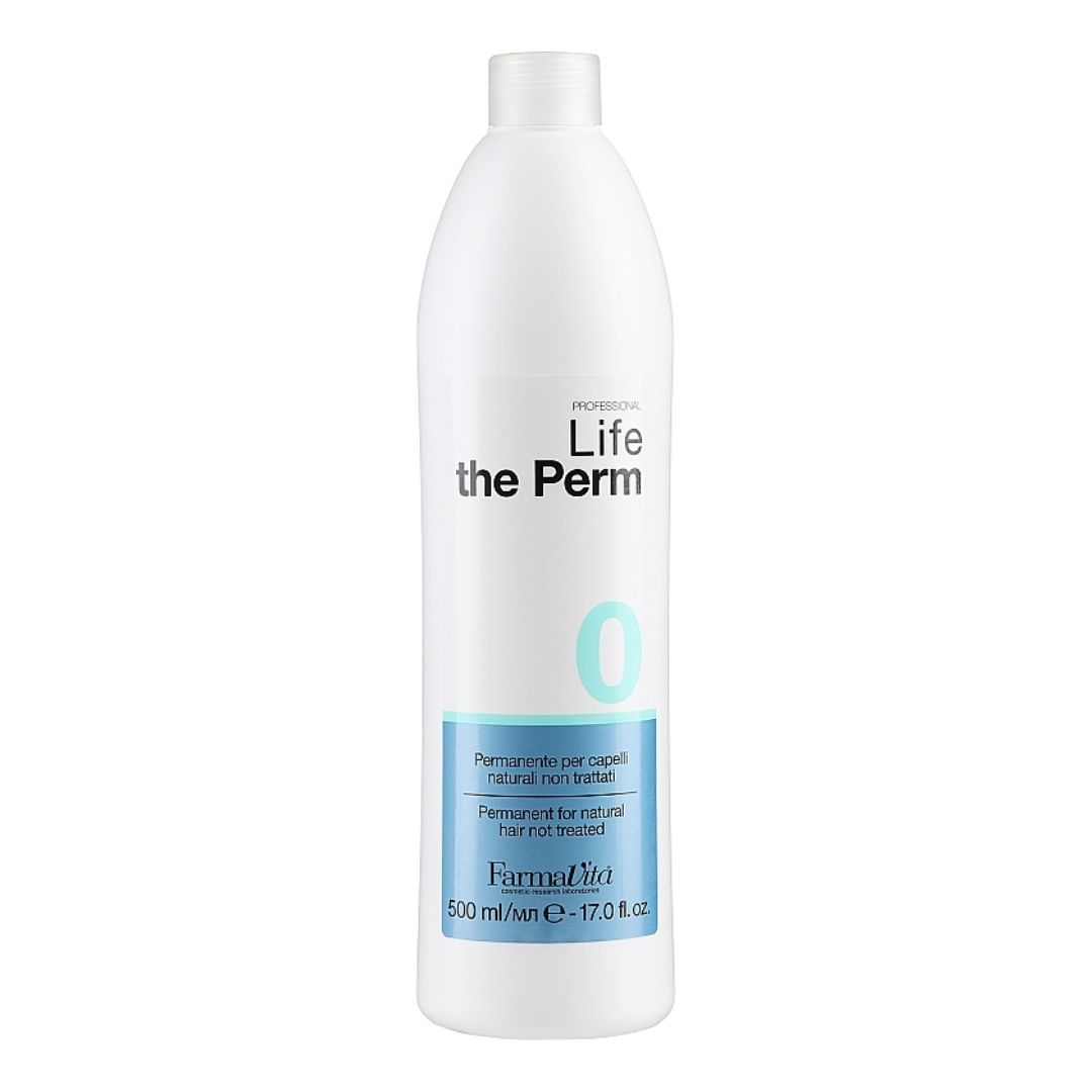 PERMANENTE 0 LIFE THE PERM 500ML - FARMAVITA