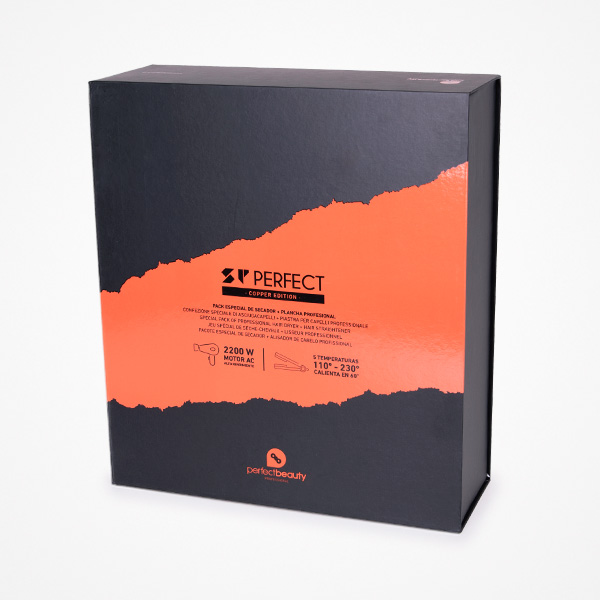 PACK SECADOR + PLANCHA COPPER EDITION - PERFECT BEAUTY - Imagen 5