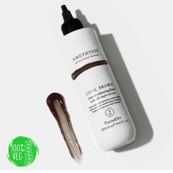 FLUIDO INSTANTÁNEO INTENSIFICADOR CASTAÑO AMETHYSTE 250ML - FARMAVITA