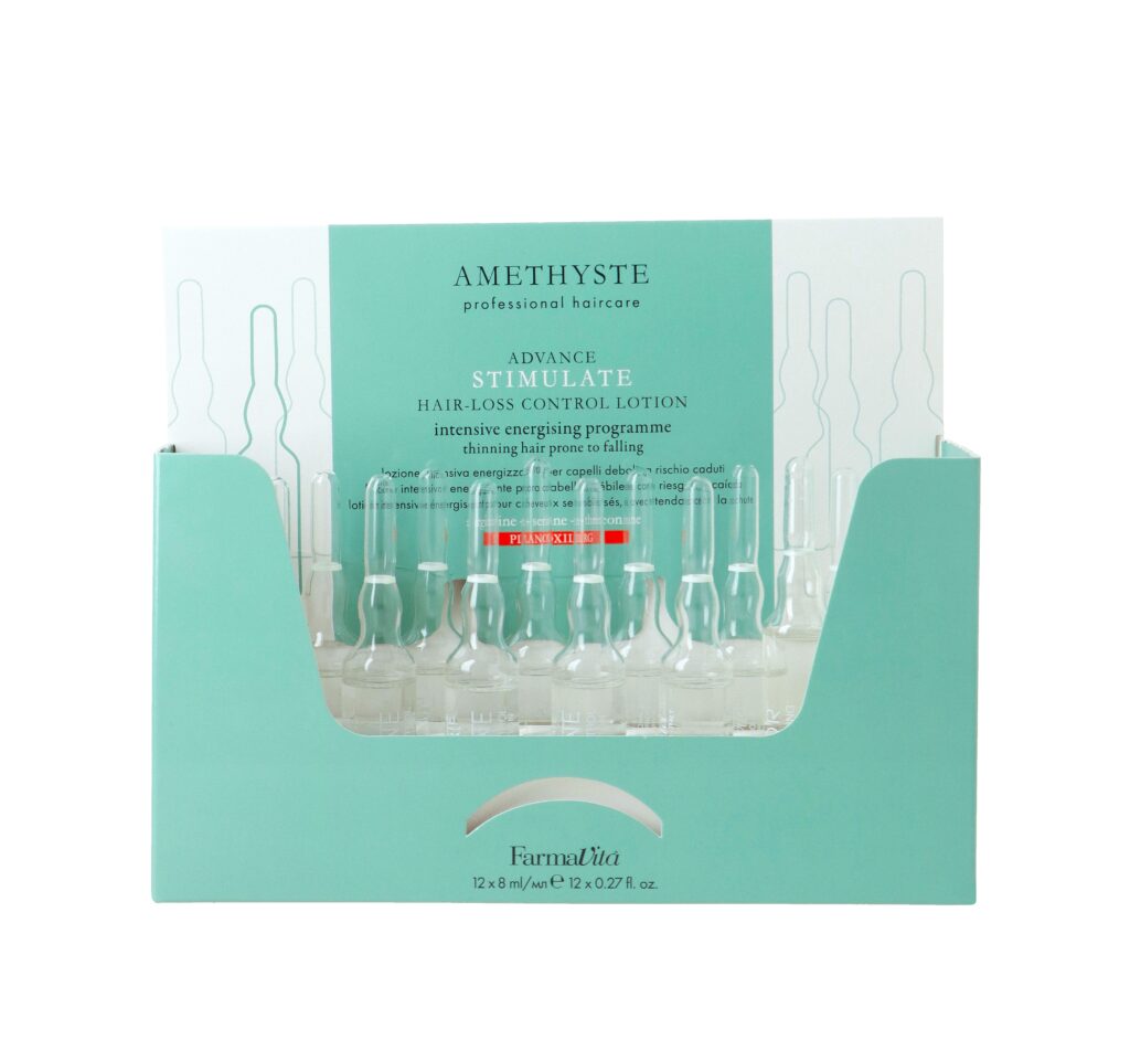 TRATAMIENTO ANTICAÍDA STIMULATE 12X8ML AMETHYSTE - FARMAVITA
