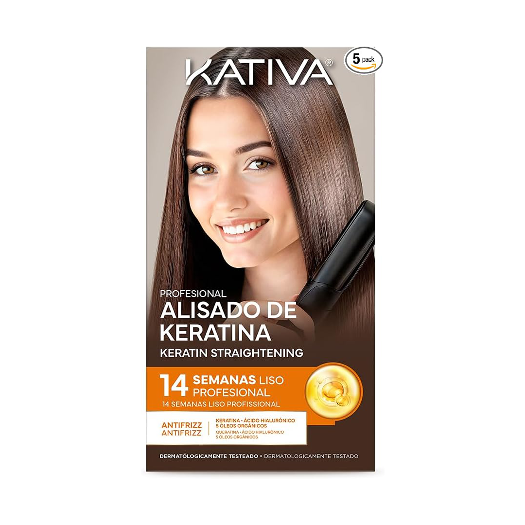 ALISADO DE KERATINA CON ÁCIDO HIALURÓNICO - KATIVA