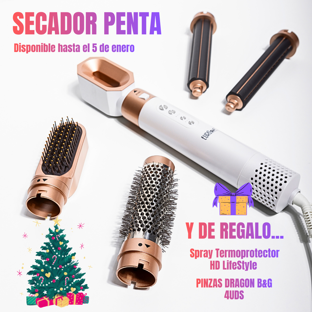 OFERTA NAVIDAD SECADOR PENTA 5 EN 1 - EUROSTIL