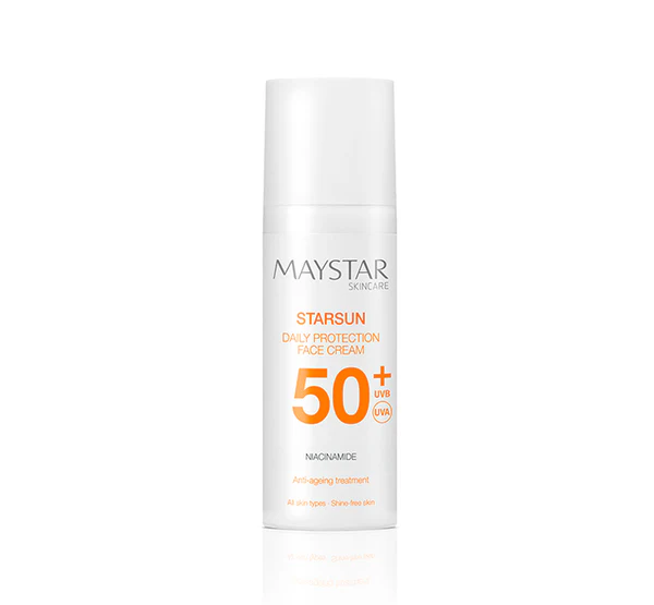 PROTECCIÓN SOLAR FACIAL DIARIA STARSUN 50+ UVA MAYSTAR